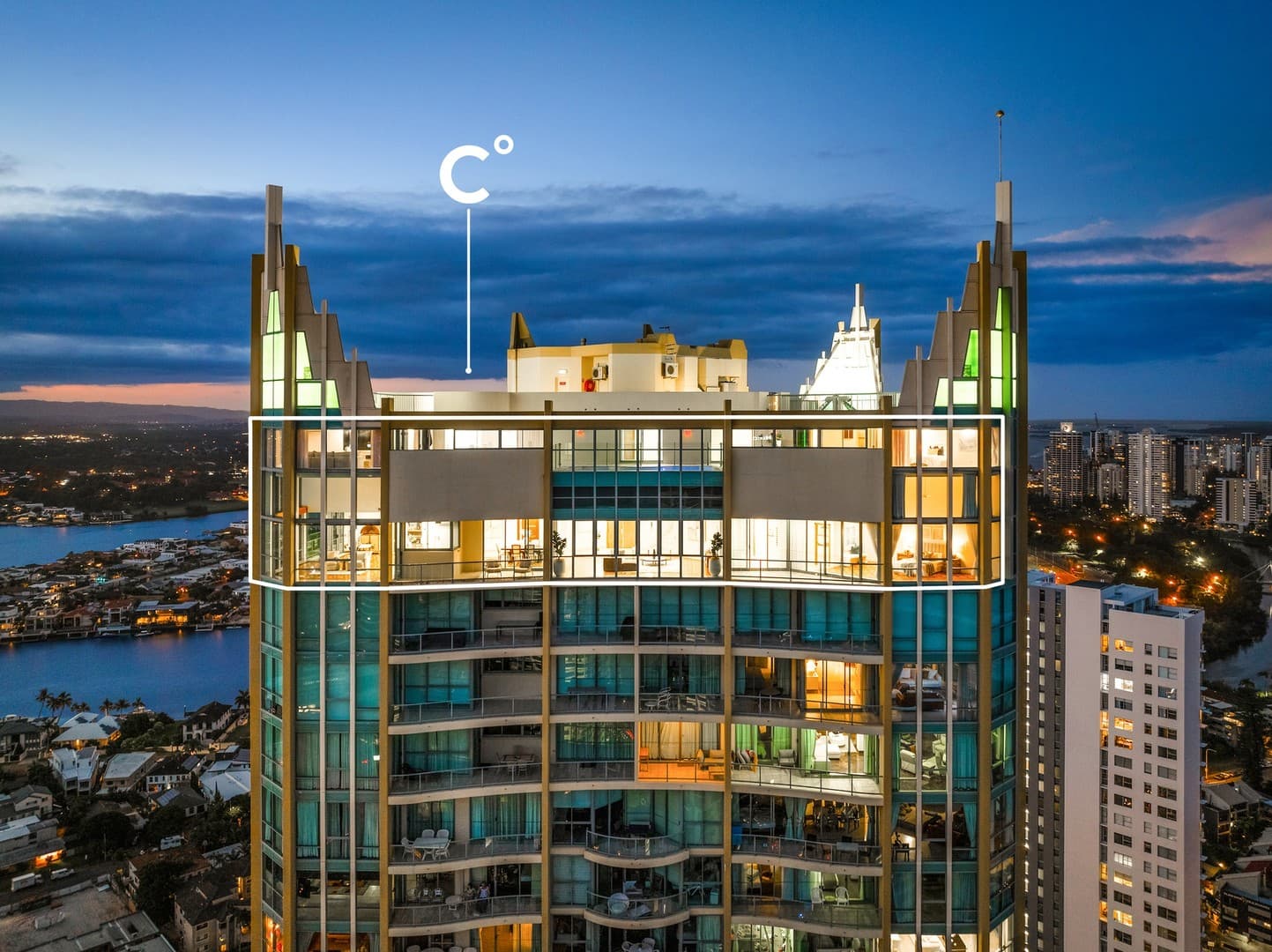 PENTHOUSE 3902/3400-3420 Surfers Paradise Boulevard, Surfers Paradise, Surfers Paradise sold property photo