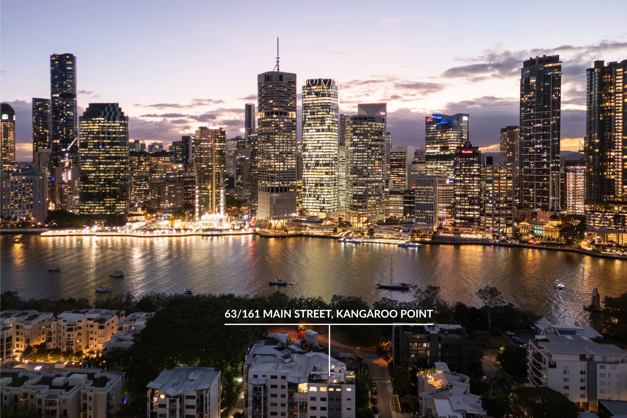 63/161 Main Street, Kangaroo Point — photo 1 of 5