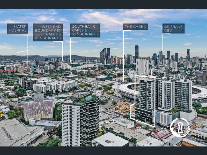 1803/14 Trafalgar Street, Woolloongabba — photo 1 of 5