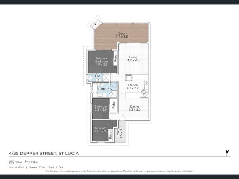 4/35 Depper Street, St Lucia — photo 1 of 1