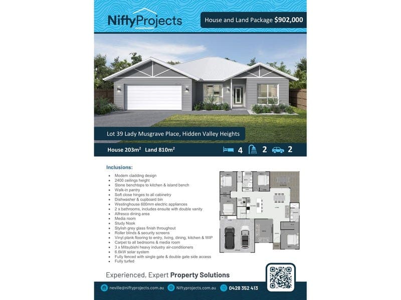 Lot 39 Lady Musgrave Place, Hidden Valley — photo 1 of 4