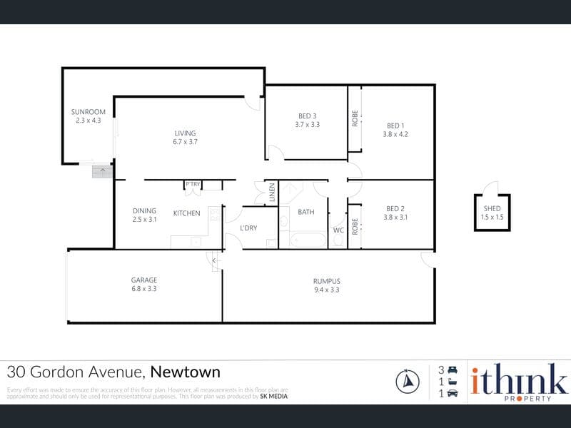 30 Gordon Avenue, Newtown — photo 1 of 5