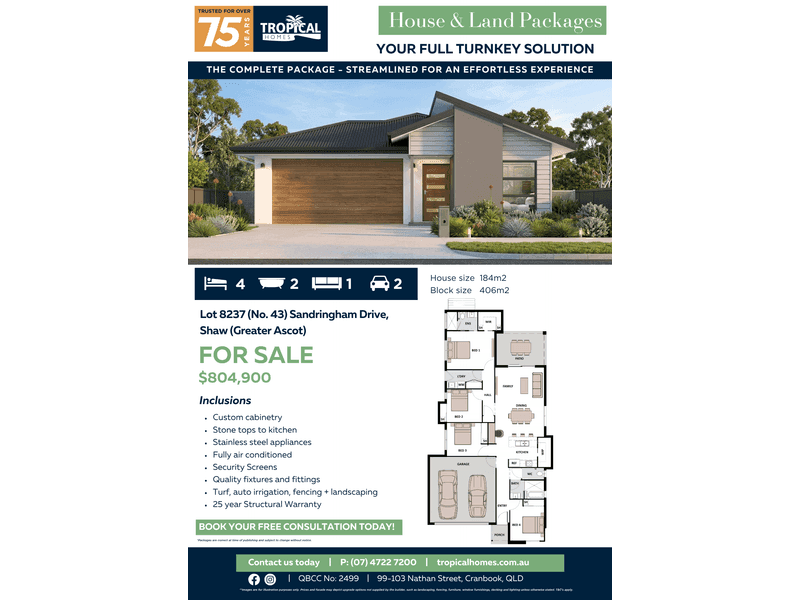 Lot 8237 Sandringham Drive, GREATER ASCOT, Shaw — photo 1 of 2