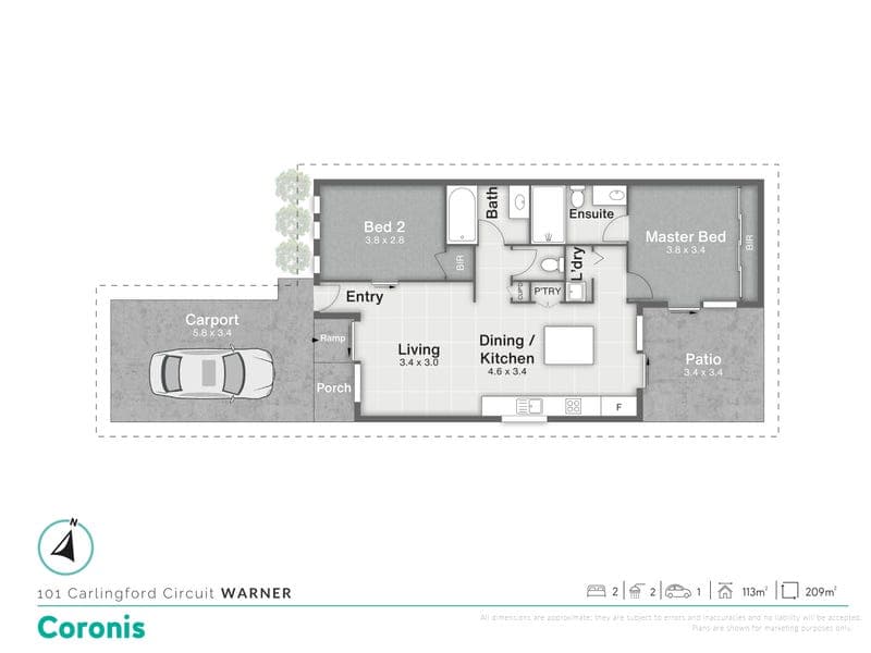 101 Carlingford Circuit, Warner — photo 1 of 1